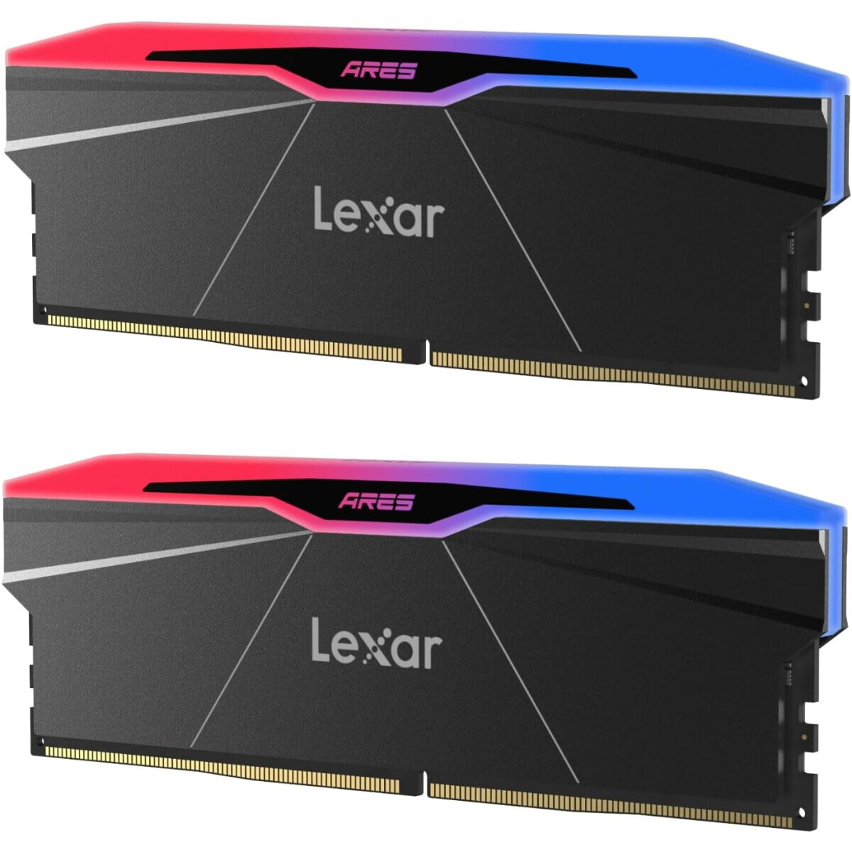 Operatīvā atmiņa Lexar Ares 2nd Gen RGB 32GB (2x16GB) Black (LD5U16G64C30BR-RGD)