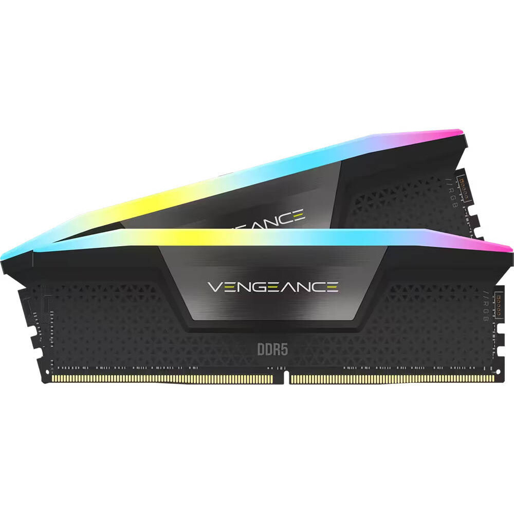 Operatīvā atmiņa Corsair Vengeance RGB 32GB (2x16GB) Black (CMH32GX5M2B6400C32)