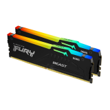 Operatīvā atmiņa Kingston Technology FURY Beast 128GB RGB Black (KF556C36BBEAK2-128)