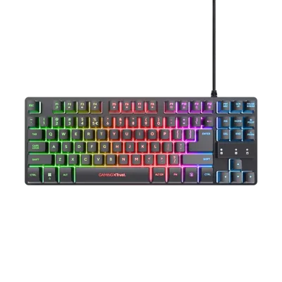 Tastatur + Maus Trust GXT794 3 in 1 Gaming RGB Black (25393) - Foto 2