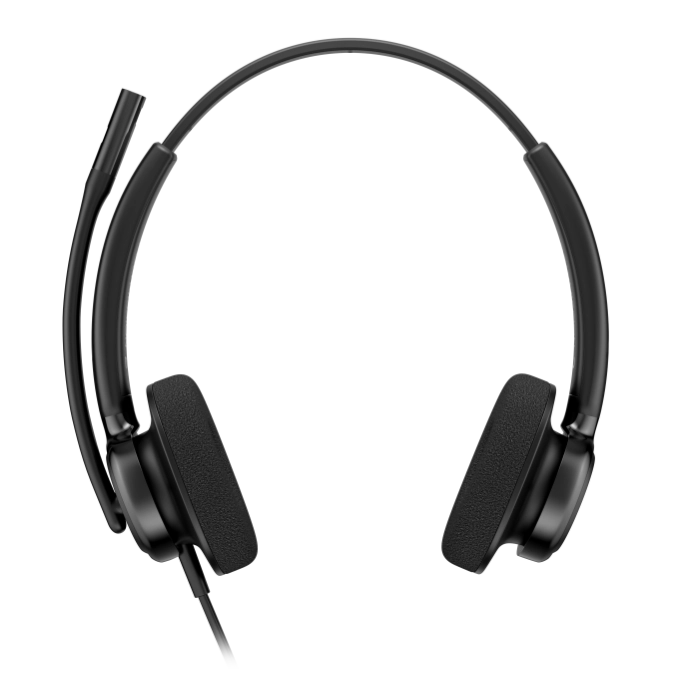 Austiņas Poly Mission 425 Stereo Black (C01B3A6AC3) - foto 2