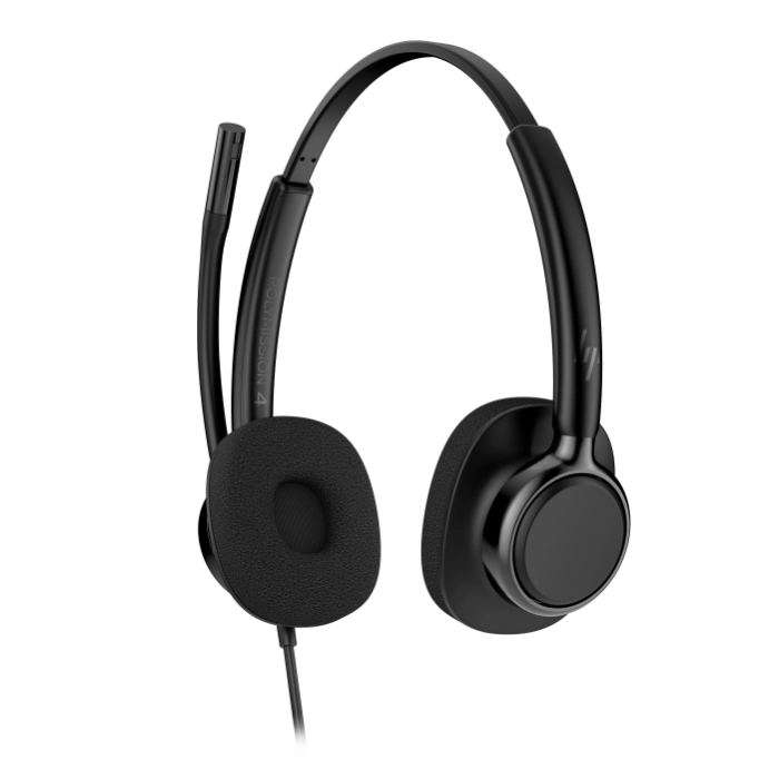 Austiņas Poly Mission 425 Stereo Black (C01B3A6AC3) - foto 3