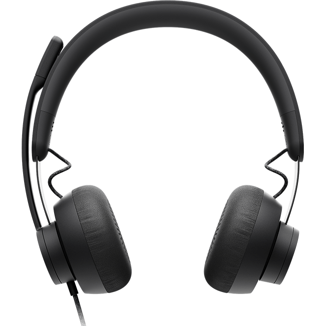 Headset Logitech Zone Wired Teams Graphite (981-000870) - Foto 3