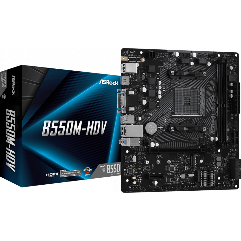 Mainboard ASRock B550M-HDV - Foto 4