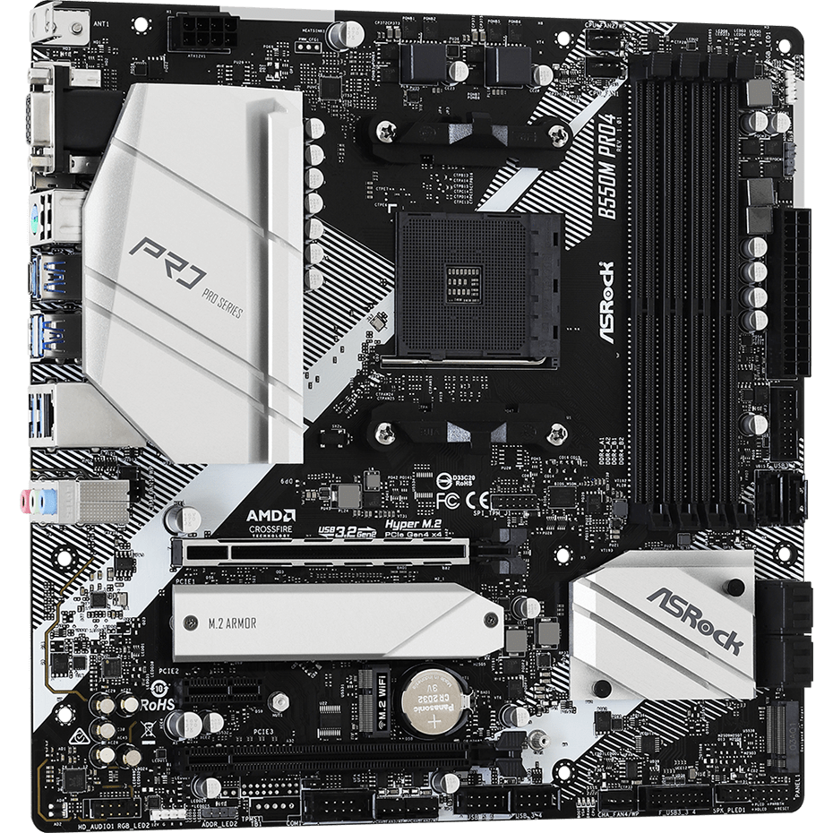 Mainboard ASRock B550M Pro4 - Foto 3
