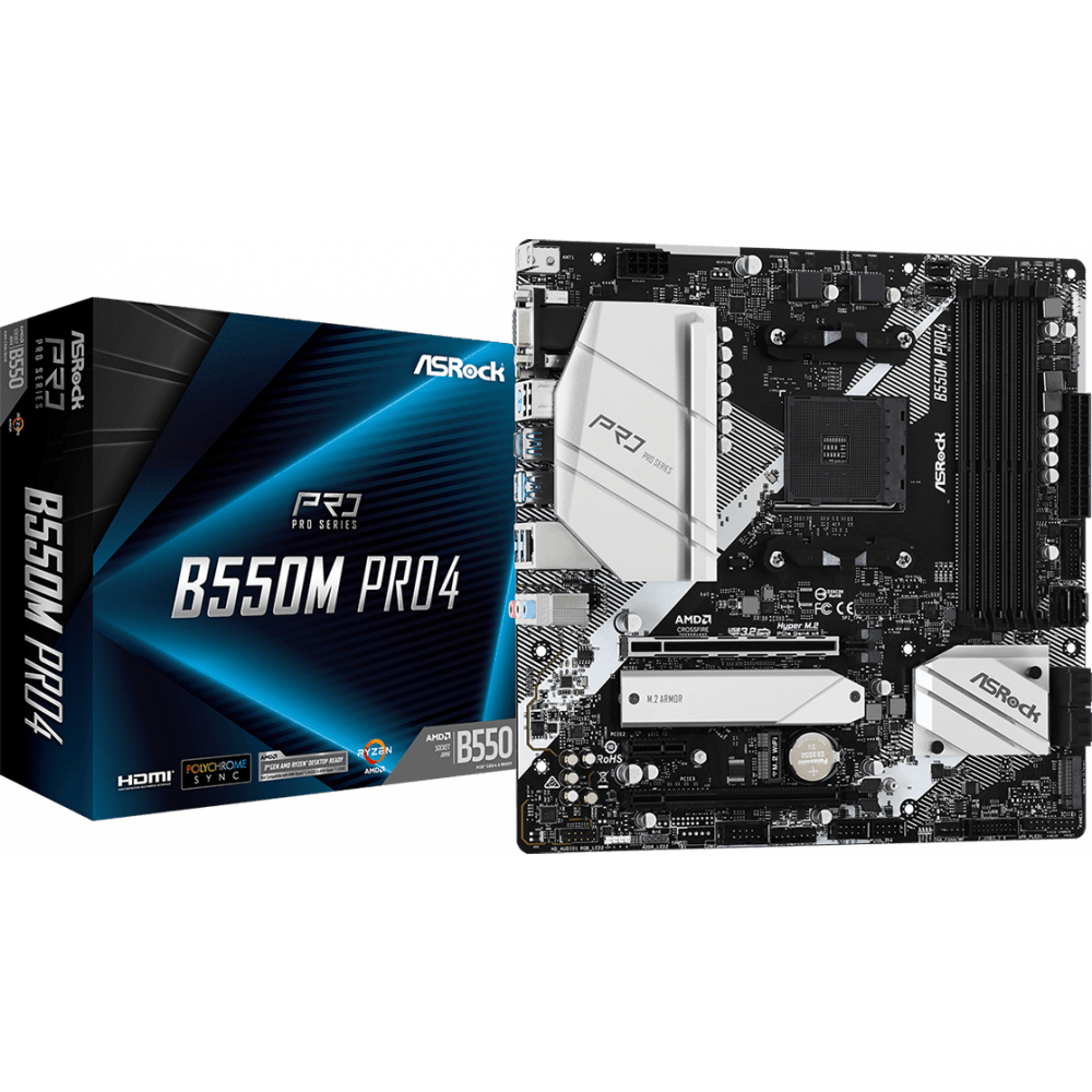 Mainboard ASRock B550M Pro4 - Foto 5