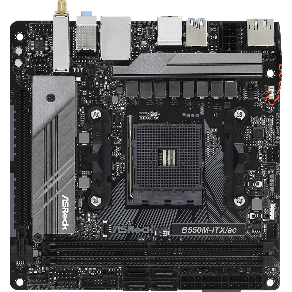 Mainboard ASRock B550M-ITX/AC