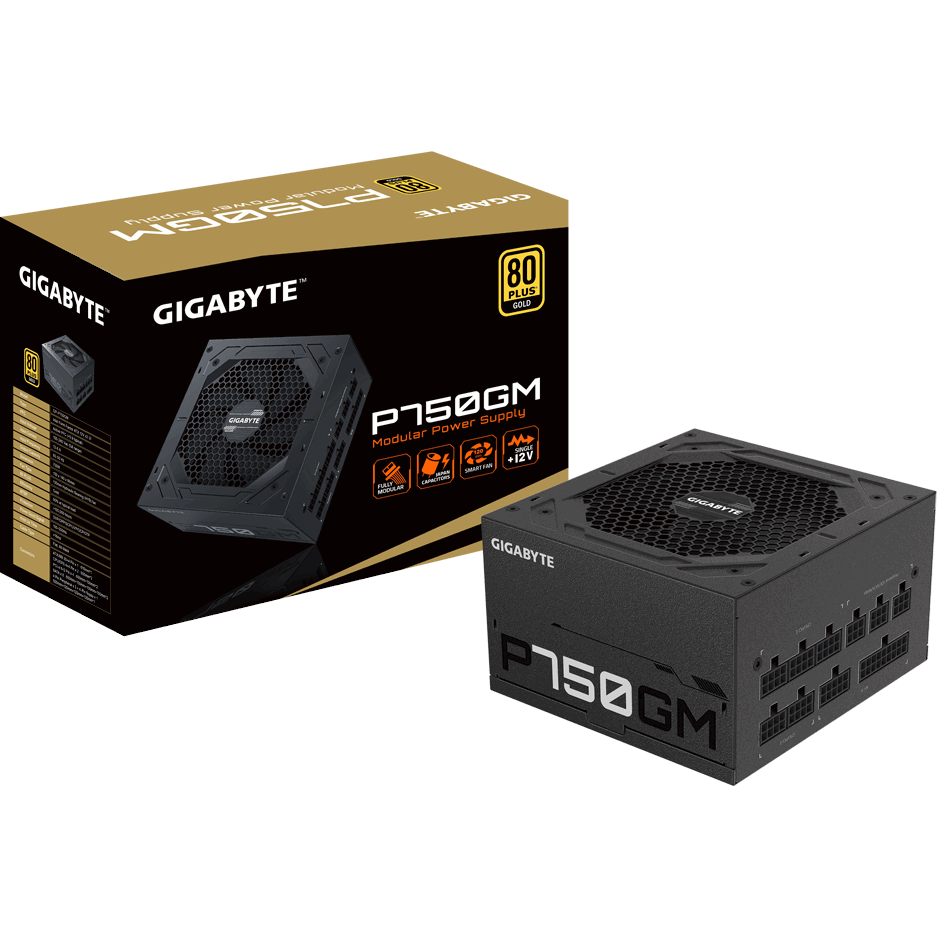 Netzteil 750W Gigabyte GP-P750GM - Foto 4