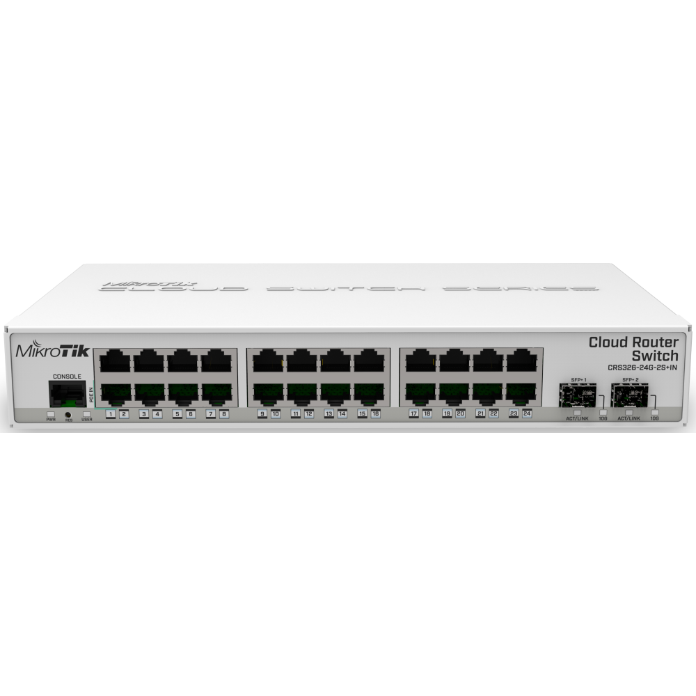 Switch MikroTik CRS326-24G-2S+IN - Foto 2