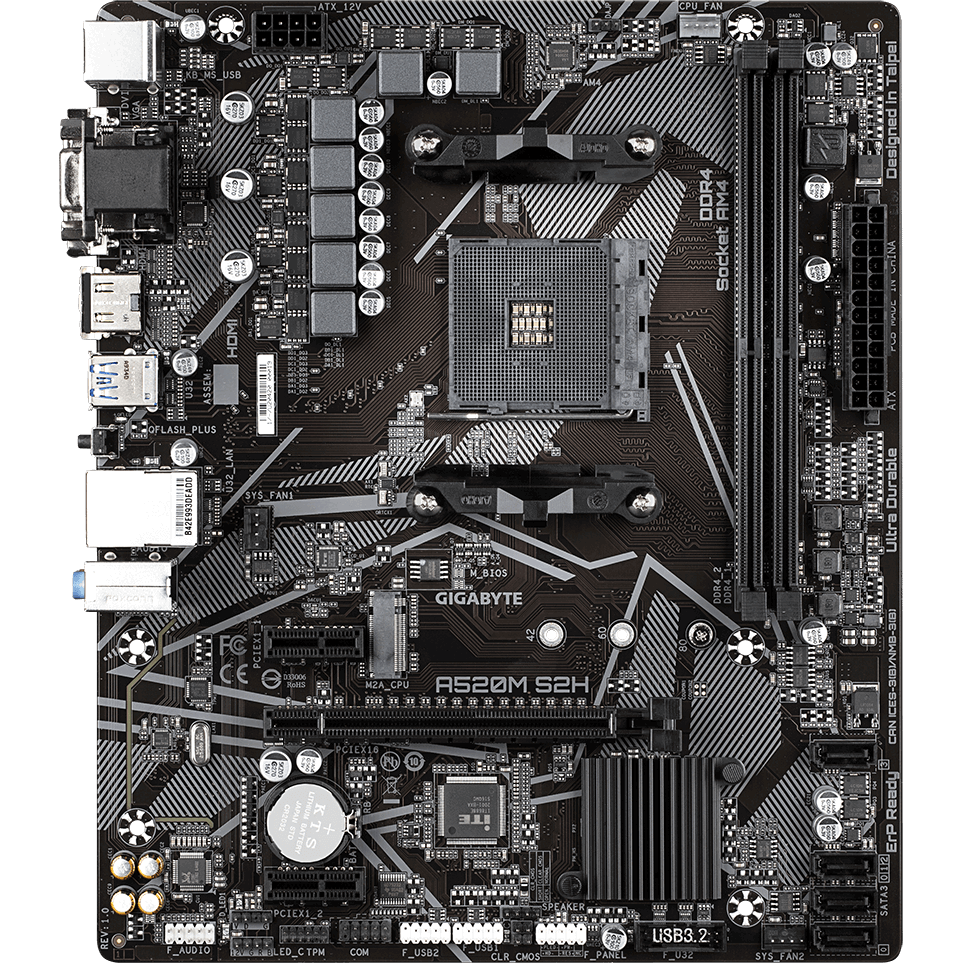 Mainboard Gigabyte A520M S2H