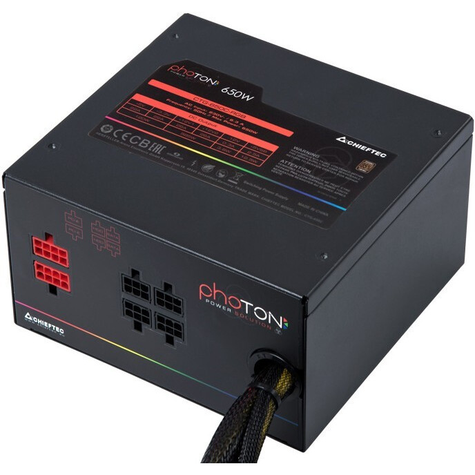 Netzteil 650W Chieftec Photon (CTG-650C-RGB) - Foto 4