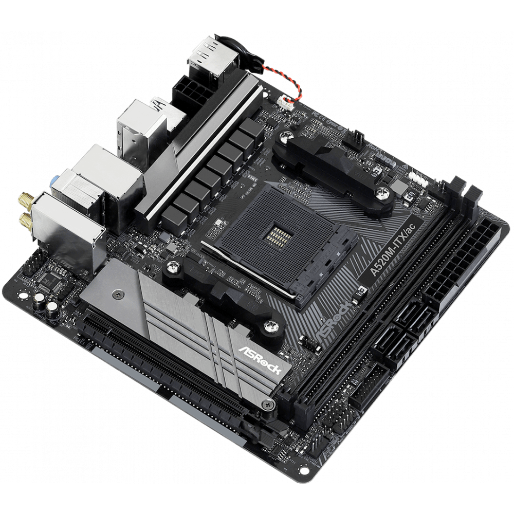 Mainboard ASRock A520M-ITX/AC - Foto 2