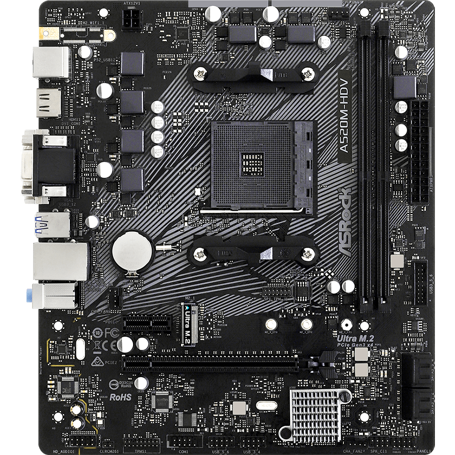 Mainboard ASRock A520M-HDV