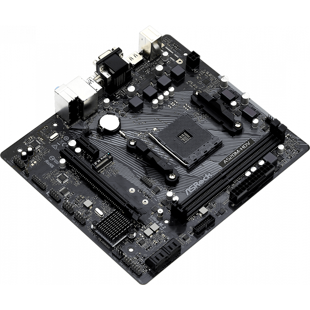 Mainboard ASRock A520M-HDV - Foto 3