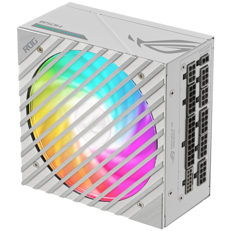 Netzteil 850W ASUS ROG LOKI Platinum White (ROG-LOKI-850P-WHITE-SFXL-GAMING) - 90YE00N2-B0NA00 - Foto 3