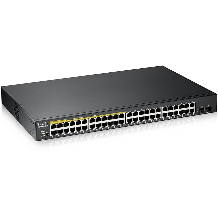 Switch Zyxel GS1900-48HP v2 - GS190048HPV2-EU0101F