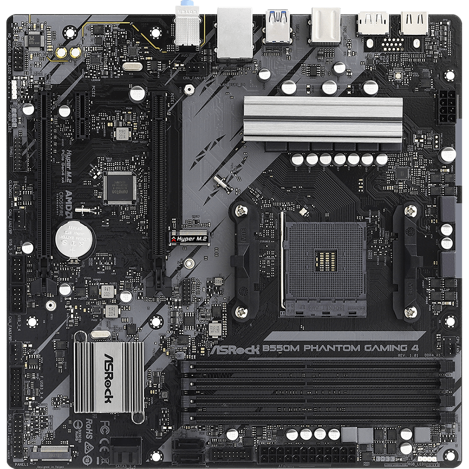 Mainboard ASRock B550M Phantom Gaming 4
