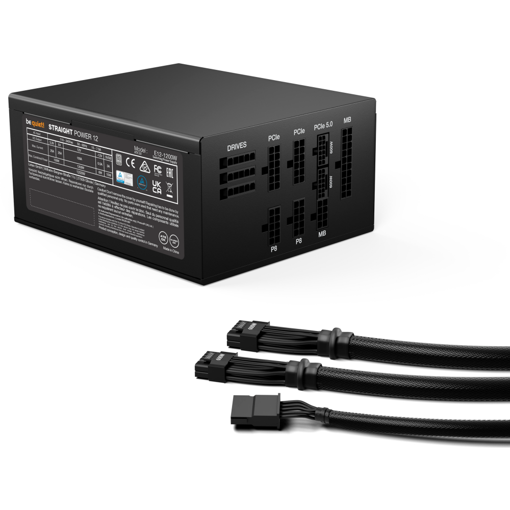 Netzteil 1200W Be Quiet Straight Power 12 - BN339 - Foto 2