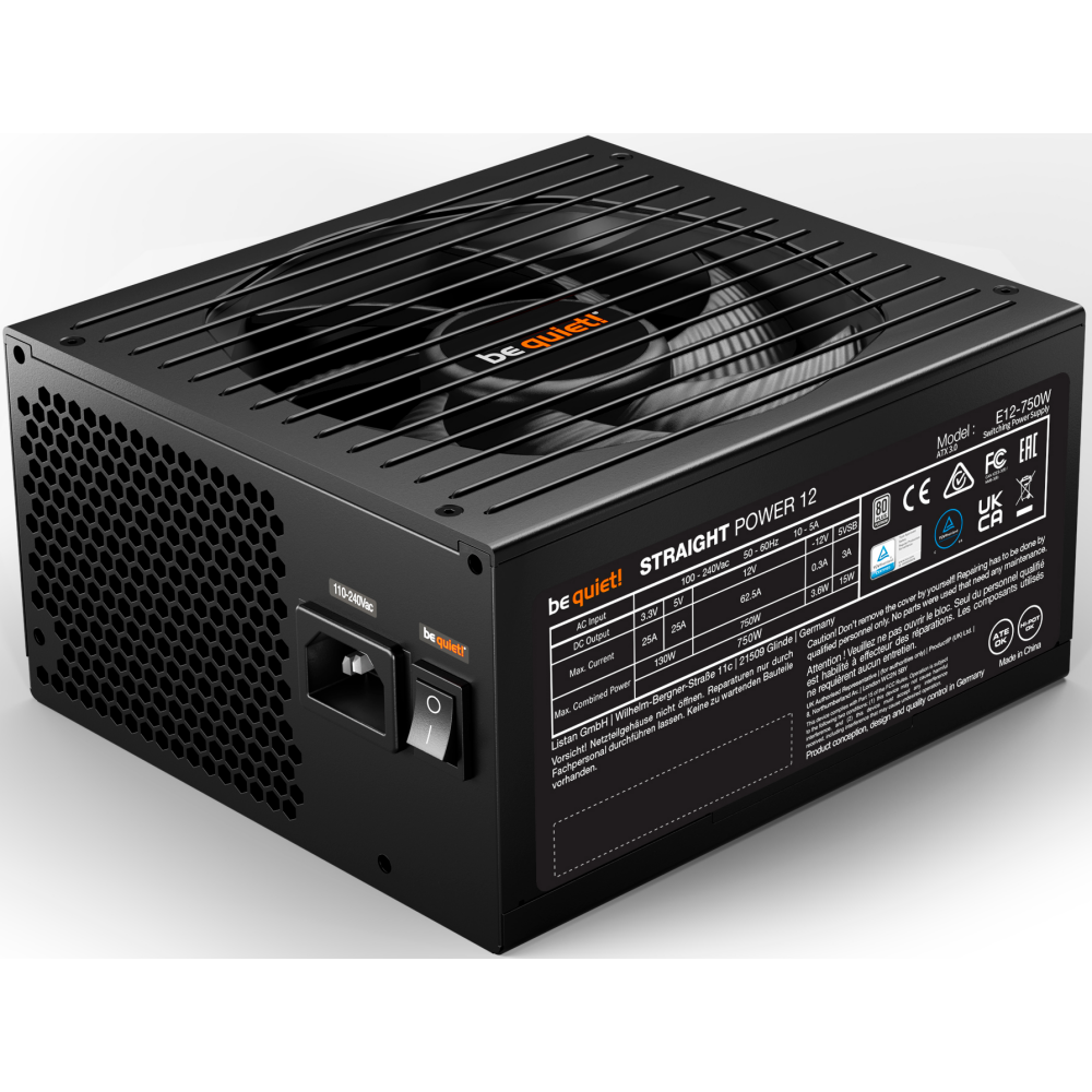 Netzteil 750W Be Quiet Straight Power 12 - BN336 - Foto 3