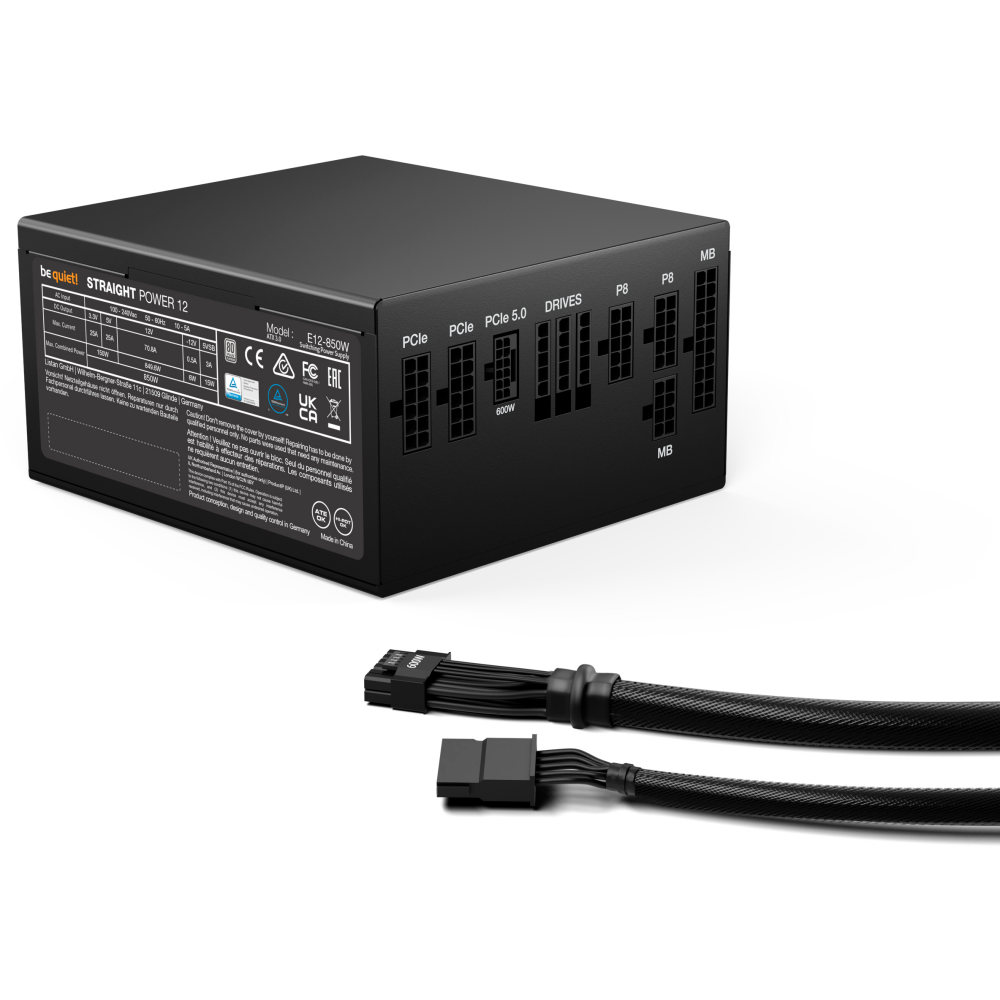 Netzteil 850W Be Quiet Straight Power 12 - BN337 - Foto 2