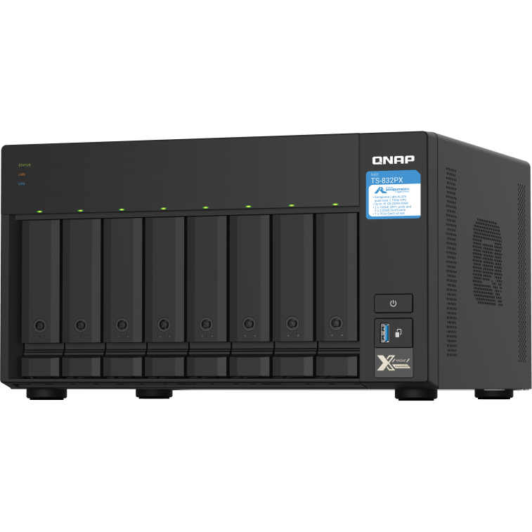 Netzwerkspeicher (NAS) QNAP TS-832PX-4G