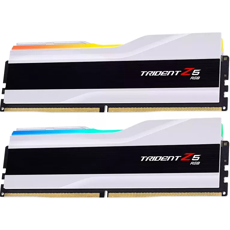 Arbeitsspeicher 64GB DDR5 6000MHz G.Skill Trident Z5 RGB (F5-6000J3040G32GX2-TZ5RW) (2x32GB KIT)