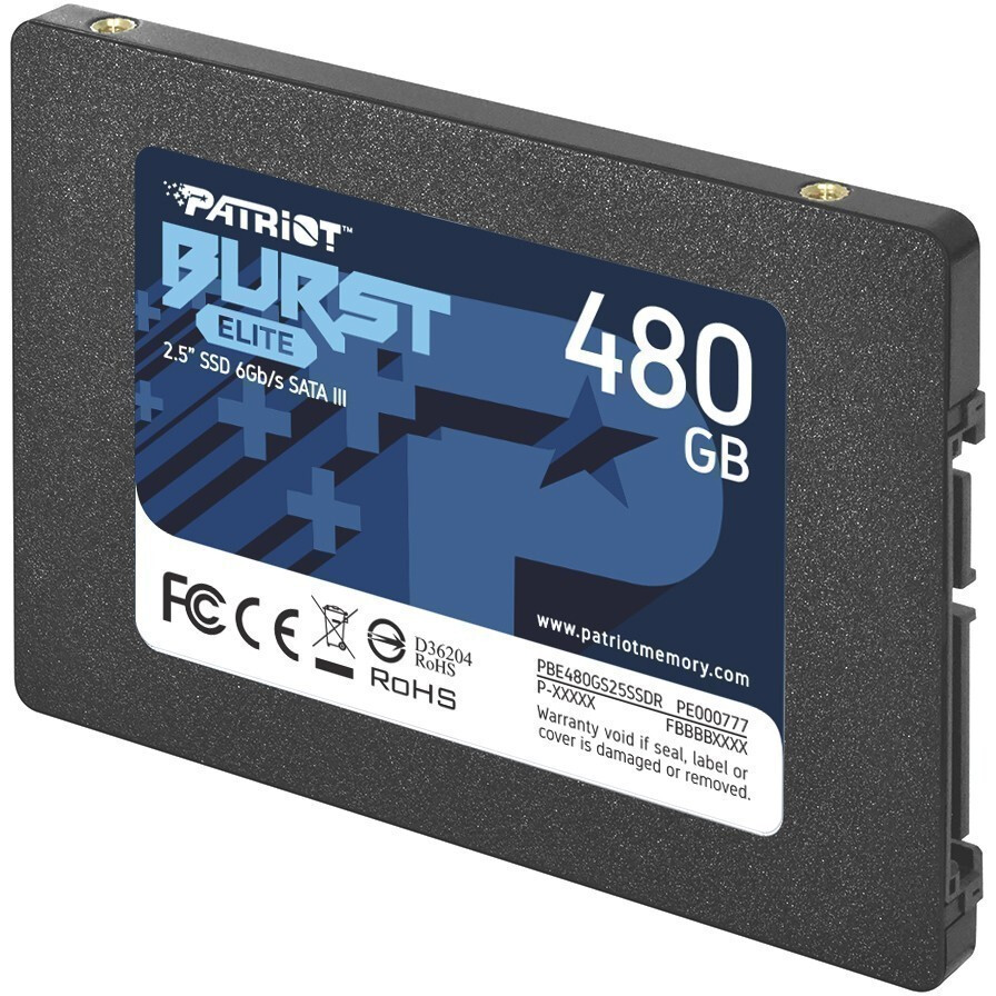 SSD Speicher 480GB Patriot Burst Elite (PBE480GS25SSDR)