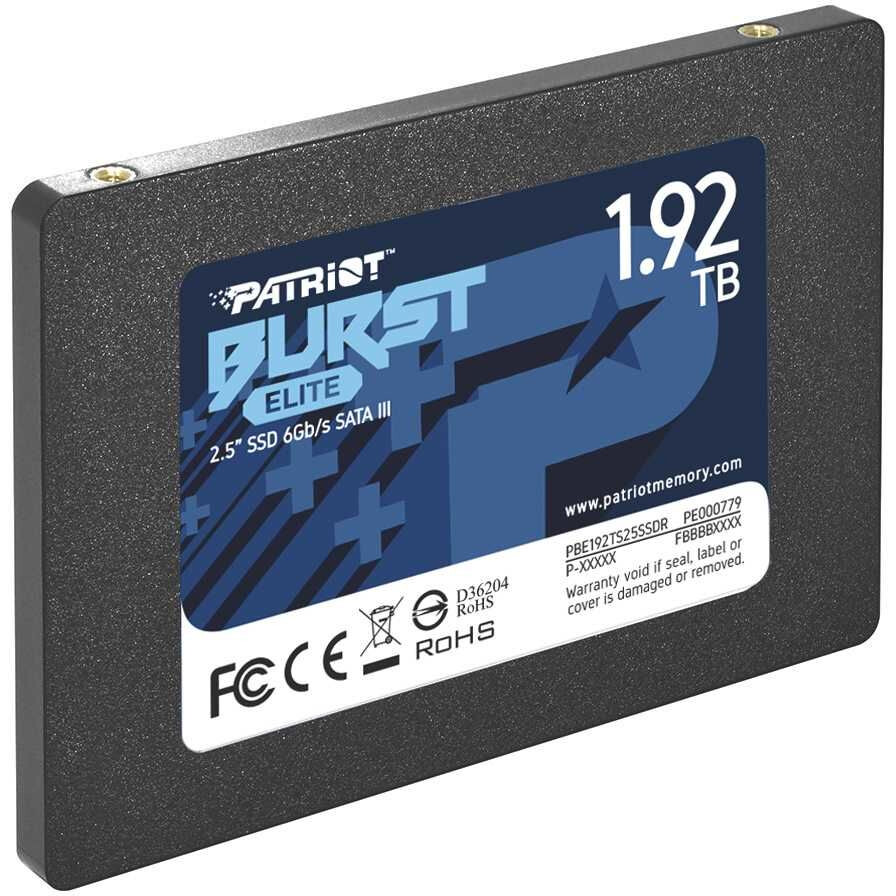 SSD-Speicher 1.92TB Patriot Burst Elite (PBE192TS25SSDR) - Foto 3