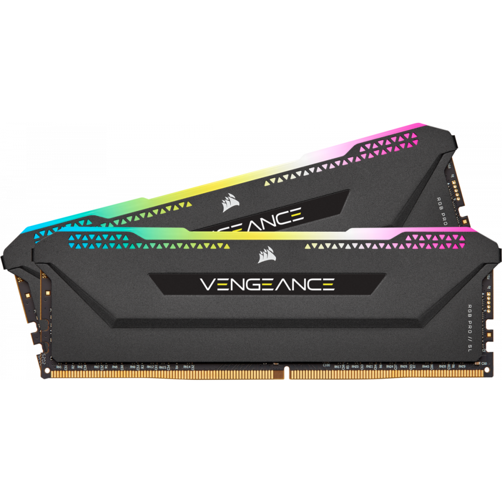 Arbeitsspeicher 16GB DDR4 3200MHz Corsair Vengeance RGB PRO SL (CMH16GX4M2E3200C16) (2x8GB KIT)