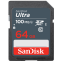 Speicherkarte 64GB SD SanDisk Ultra  (SDSDUNR-064G-GN3IN)