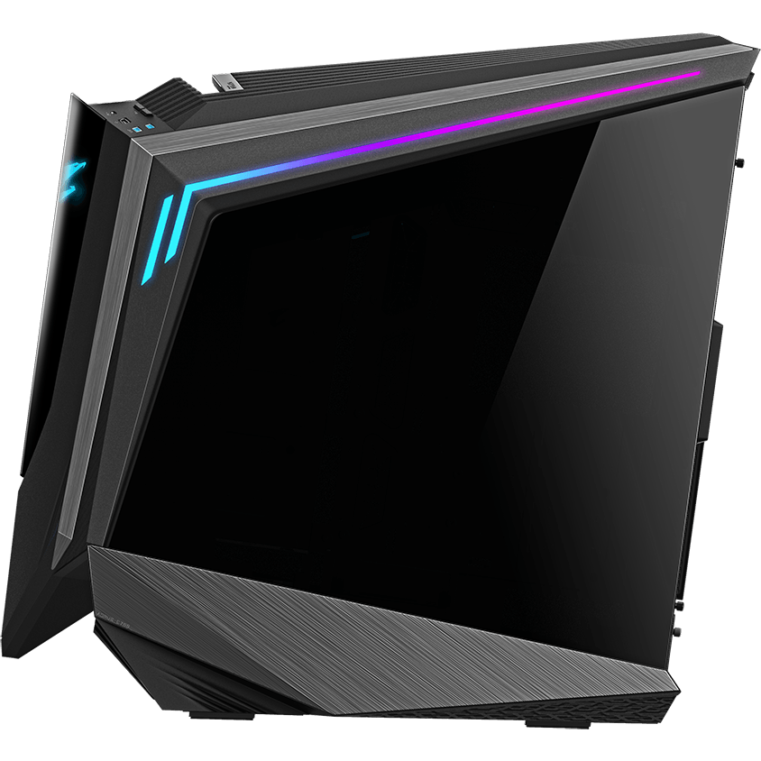 Gehäuse Gigabyte AORUS C700 Glass Black - GB-AC700G - Foto 6