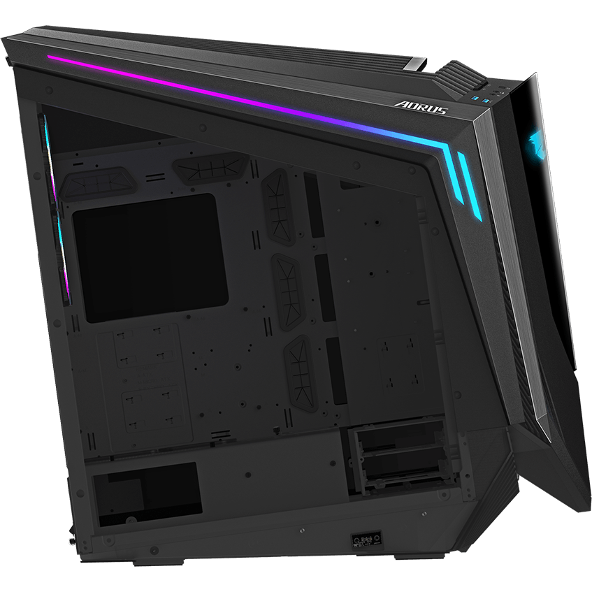 Gehäuse Gigabyte AORUS C700 Glass Black - GB-AC700G - Foto 7