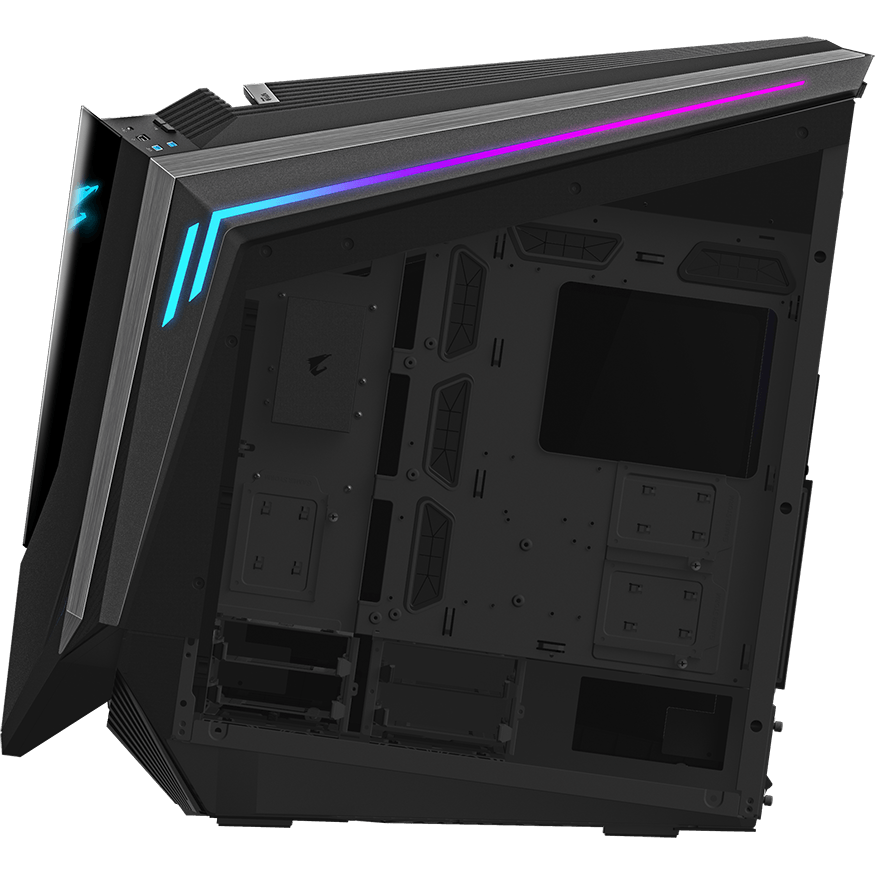 Gehäuse Gigabyte AORUS C700 Glass Black - GB-AC700G - Foto 8