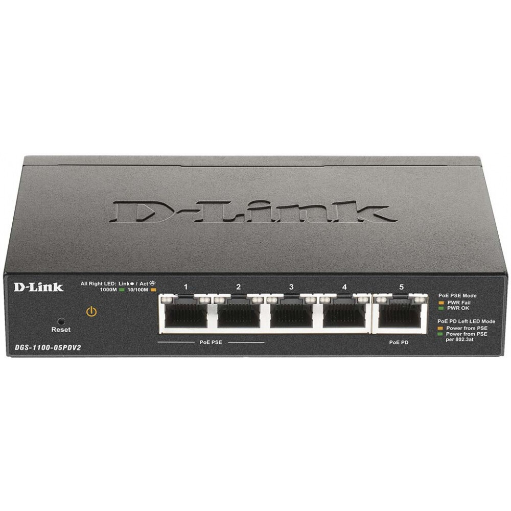 Switch D-Link DGS-1100-05PDV2