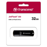 USB-Flash-Laufwerk 32GB Transcend JetFlash 350 Black (TS32GJF350)