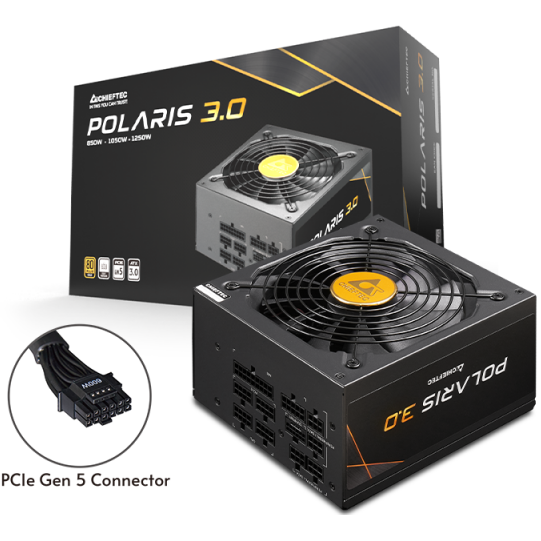 Netzteil 1250W Chieftec Polaris 3.0 (PPS-1250FC-A3) - Foto 7