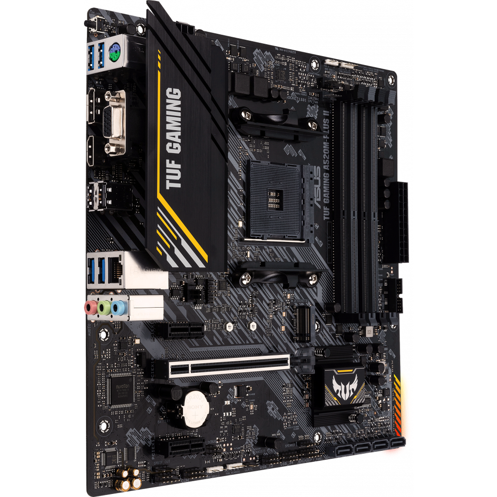 Mainboard ASUS TUF GAMING A520M-PLUS II - Foto 2
