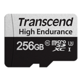 Speicherkarte 256GB MicroSD Transcend 350V + SD adapter (TS256GUSD350V)