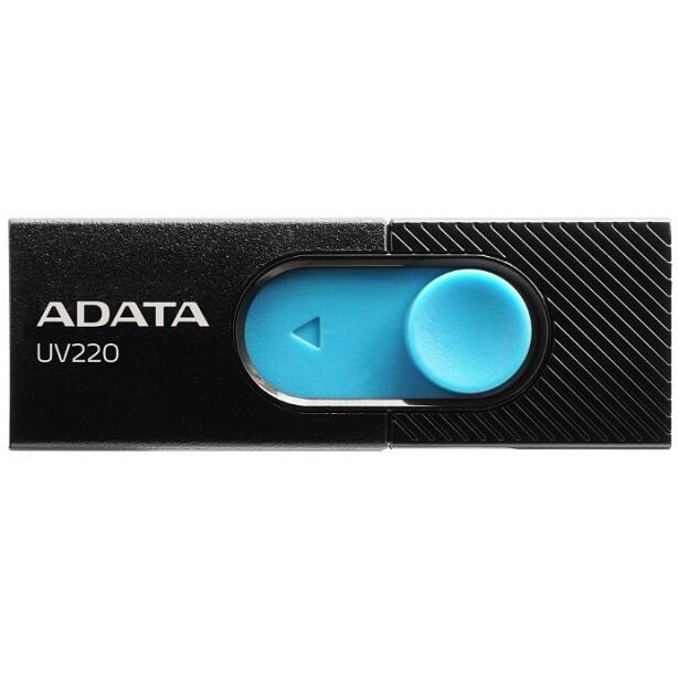 USB-Flash-Laufwerk ADATA UV220 64Gb Black/Blue (AUV220-64G-RBKBL)