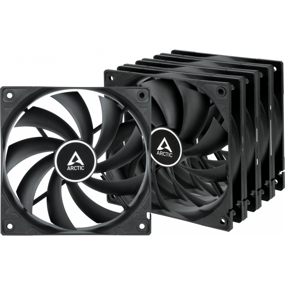 Gehäuselüfter Arctic F12 Black Value Pack (5 pcs) - ACFAN00248A