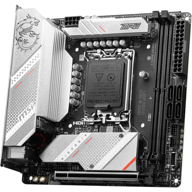 Mainboard MSI MPG B760I EDGE WIFI - Foto 2