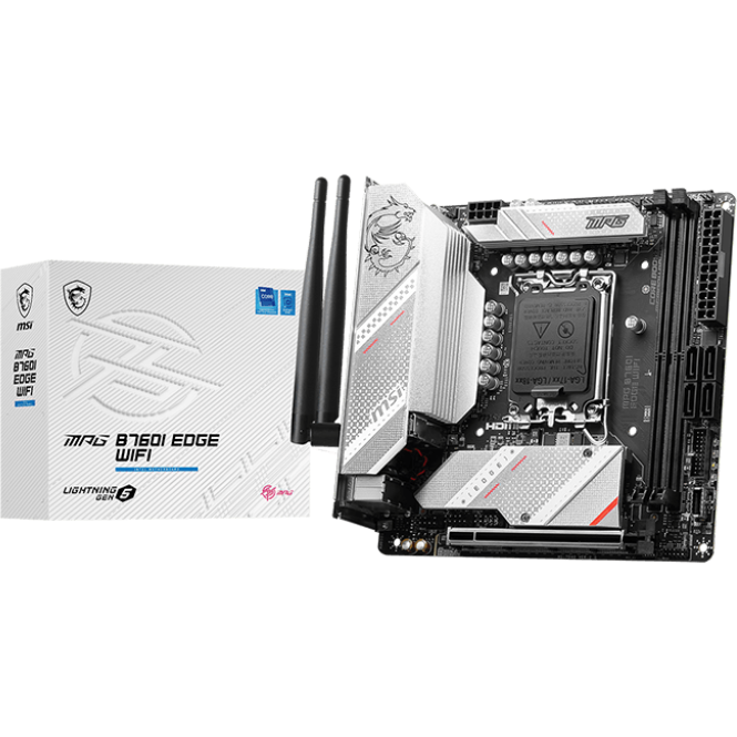 Mainboard MSI MPG B760I EDGE WIFI - Foto 5