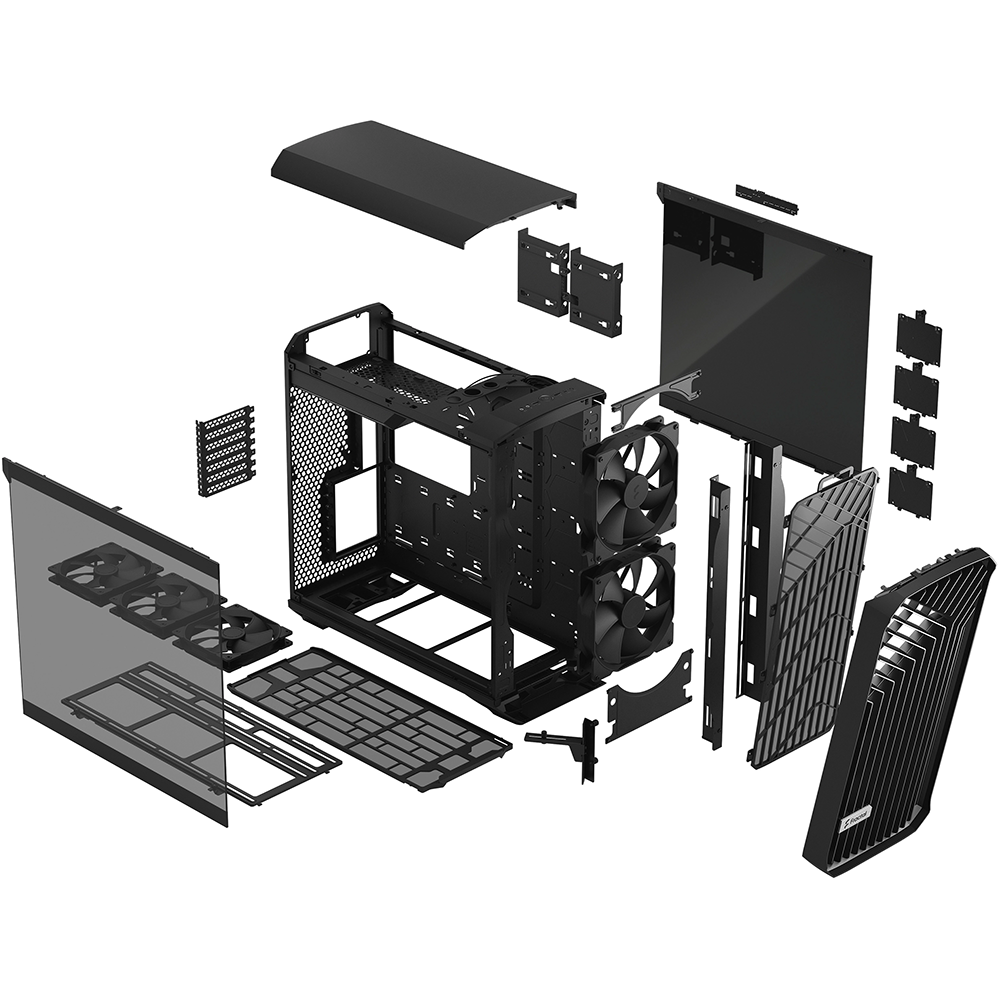 Gehäuse Fractal Design Torrent Black TG Light Tint - FD-C-TOR1A-01 - Foto 7
