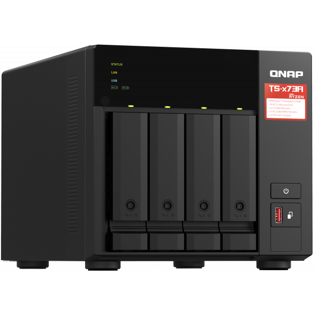 Netzwerkspeicher (NAS) QNAP TS-473A-8G - Foto 2