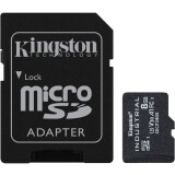 Speicherkarte 8GB MicroSD Kingston Industrial + SD adapter (SDCIT2/8GB)