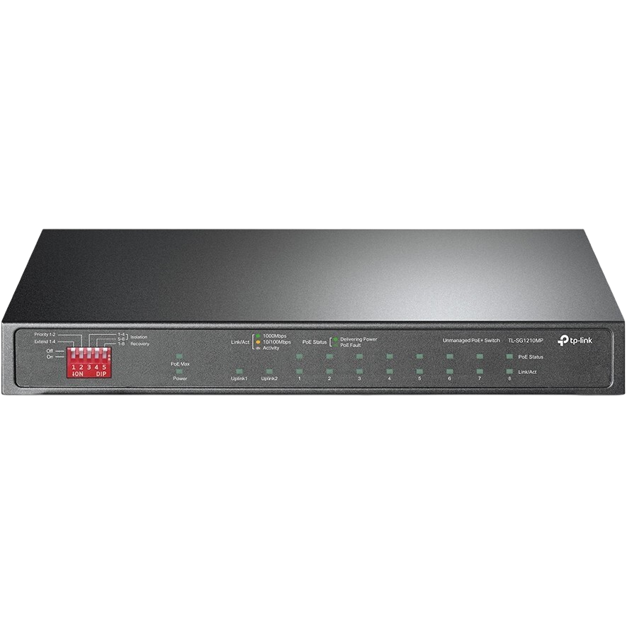 Switch (Netzwerkswitch) TP-Link TL-SG1210MP