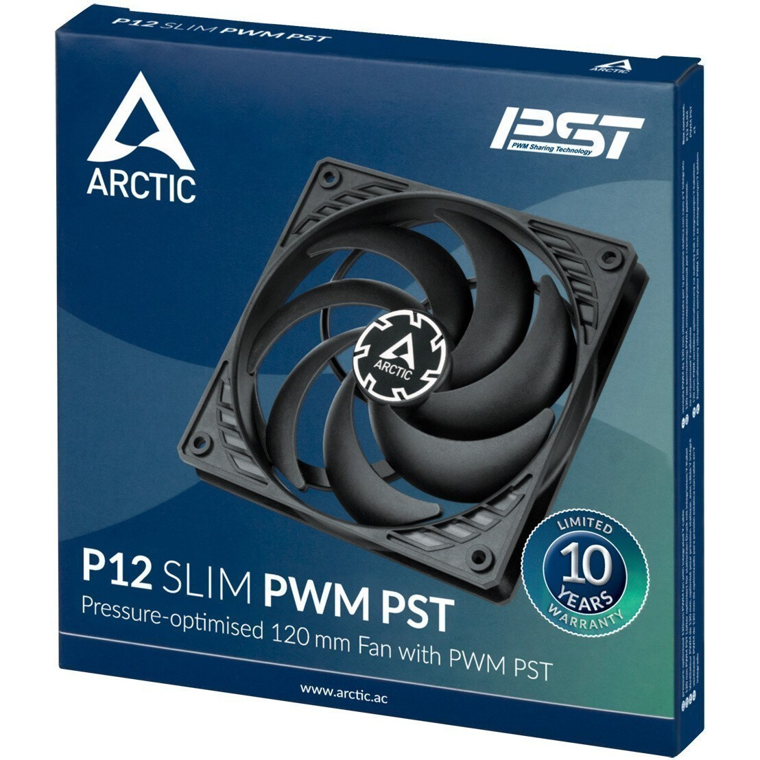Gehäuselüfter Arctic P12 Slim PWM PST - ACFAN00187A - Foto 4