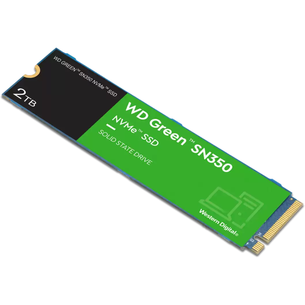 SSD-Speicher 2TB WD Green SN350 (WDS200T3G0C) - Foto 2