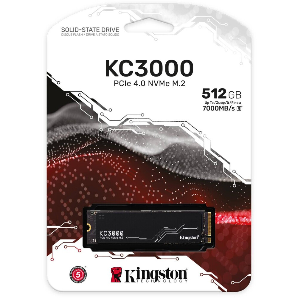 SSD-Speicher 512GB Kingston KC3000 (SKC3000S/512G) - Foto 2