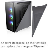 Gehäuse Thermaltake Divider 500 TG ARGB Black (CA-1T4-00M1WN-01)